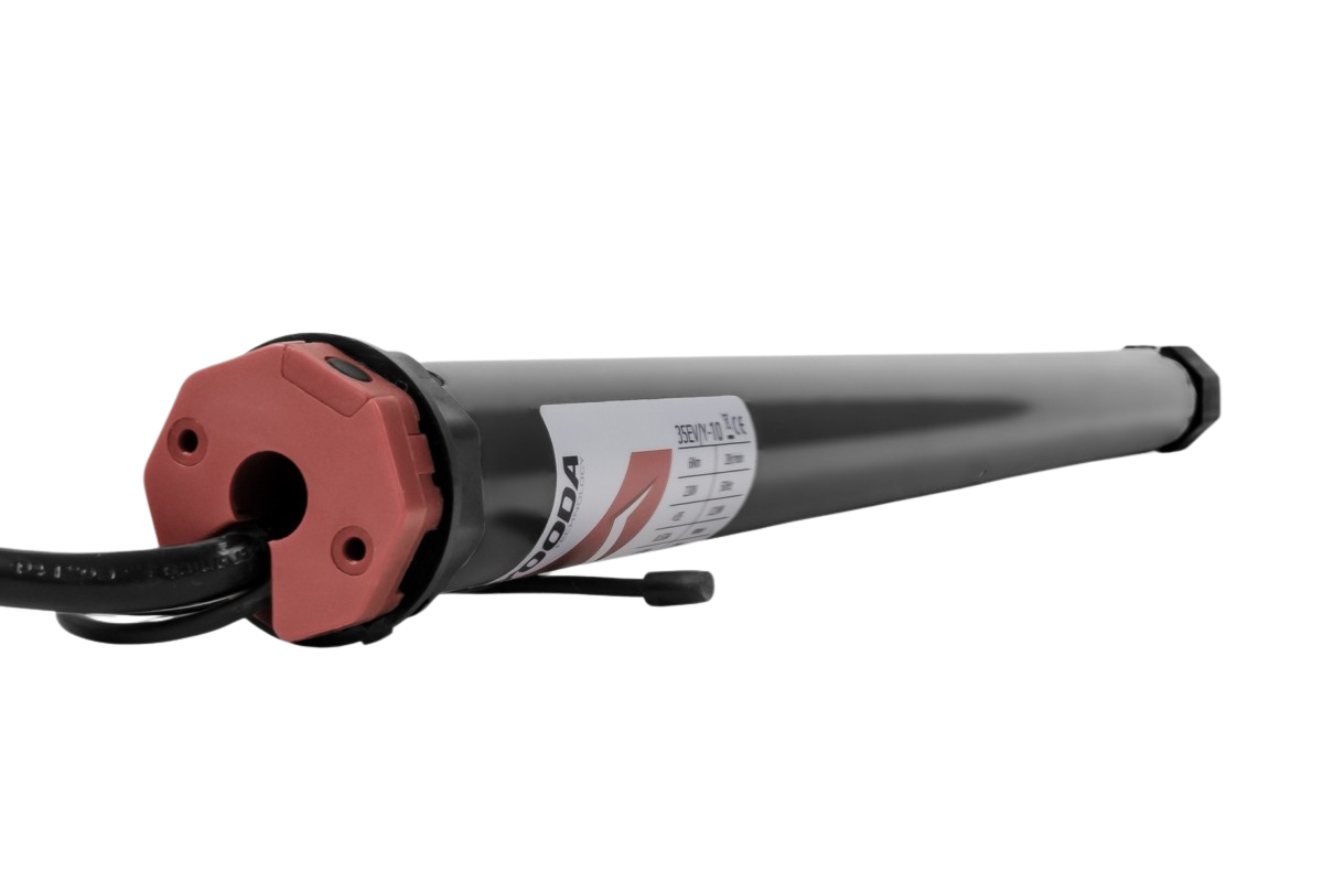 Silnik do rolet Yooda 35EVY 10/17 z radiem i detekcją przeszkód do rury z Ø 40